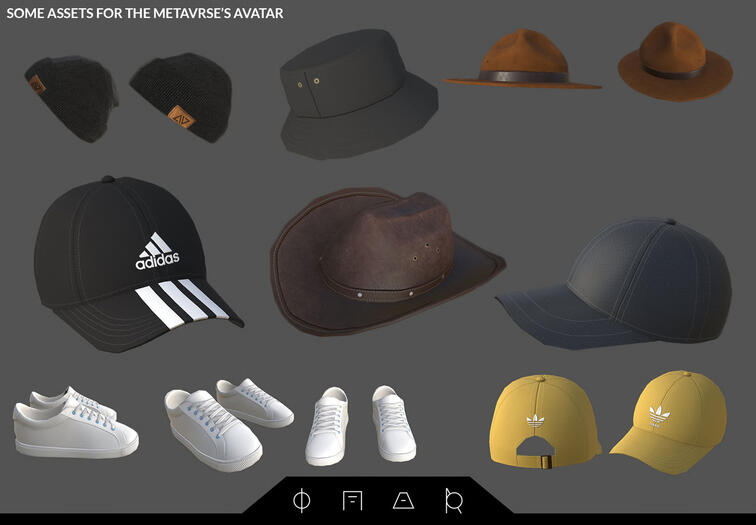 MetaVRse Avatar's accesories