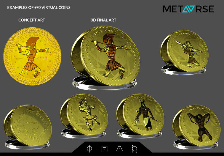 MetaVRse NFT coins